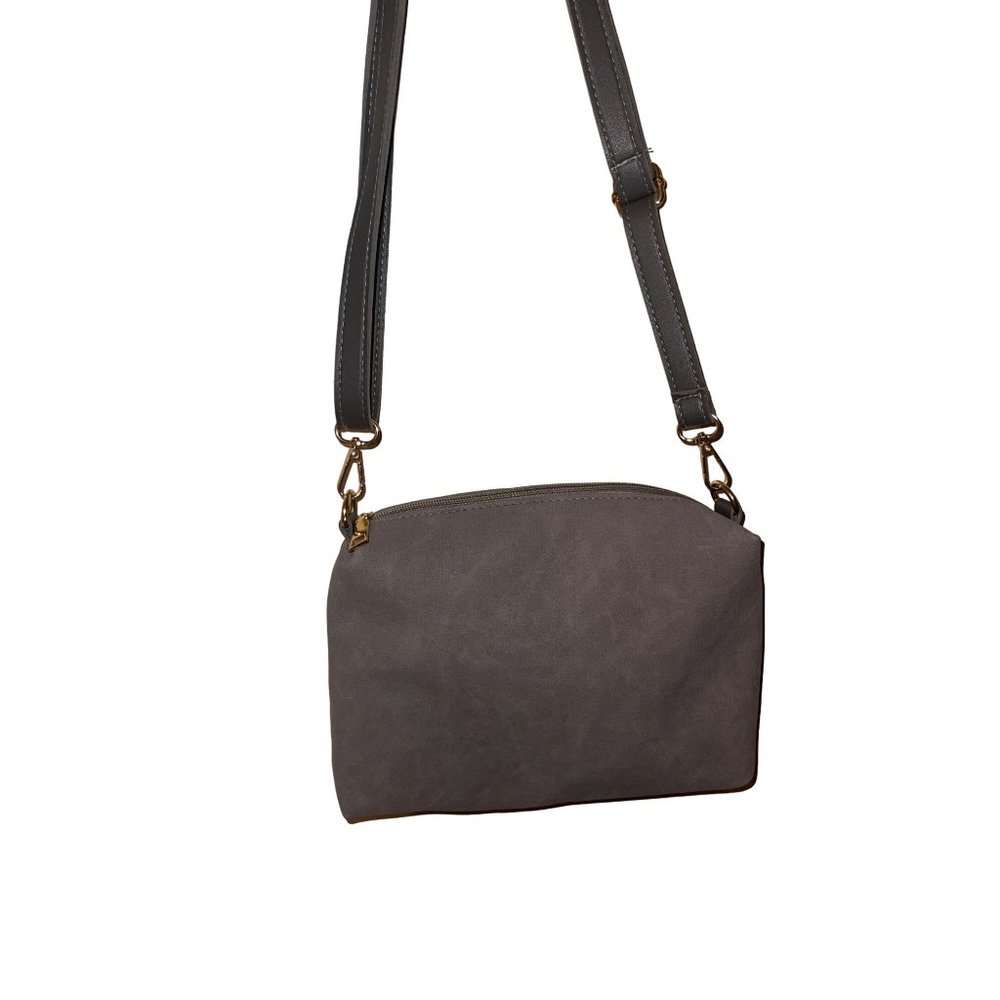 Purse  Shoulder Handbag Crossbody Gray